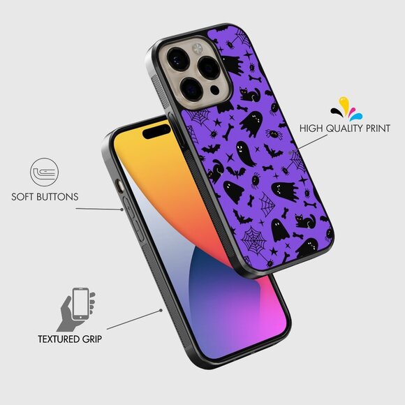 Halloween Phone Cover – iPhone 16, 15 Pro, Galaxy S25, S24, S24 Ultra, Pixel 9 - Picture 7 of 9